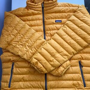 Patagonia Yellow Puffer Jacket